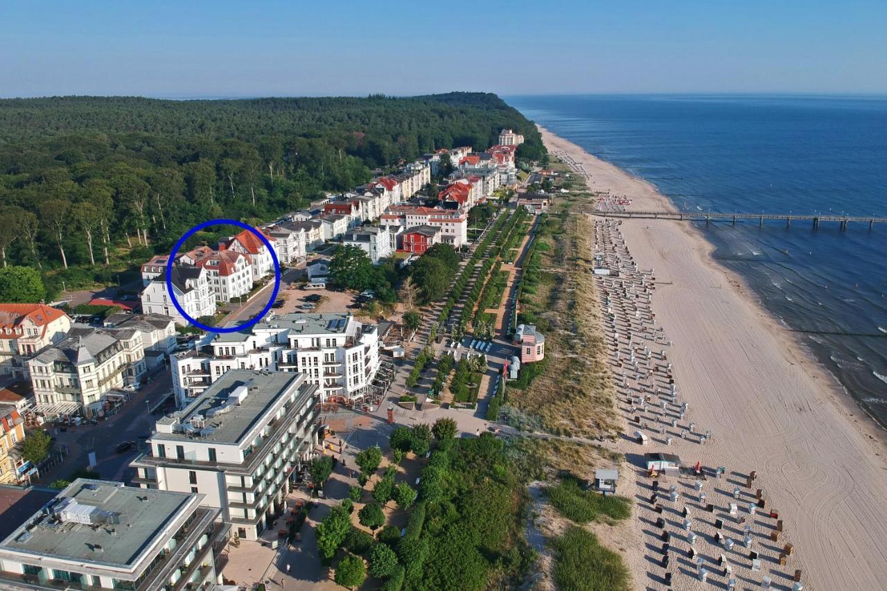 Ferienwohnung Kon-Tiki, Villa Regina Maris Bansin Heringsdorf  Exteriér fotografie